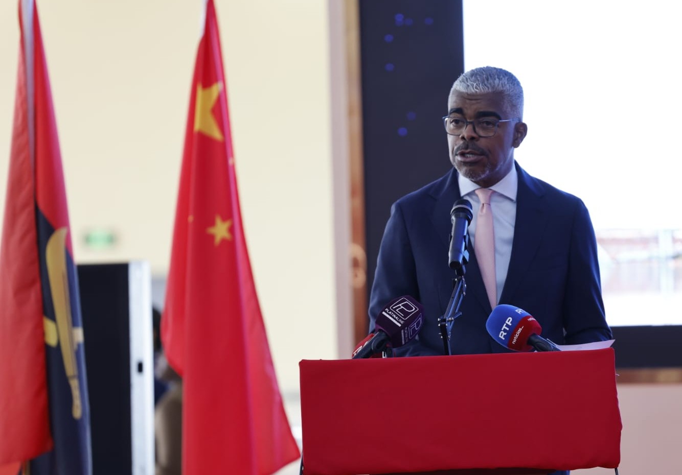Minister of Transport of Angola Ricardo Viegas D´Abreu